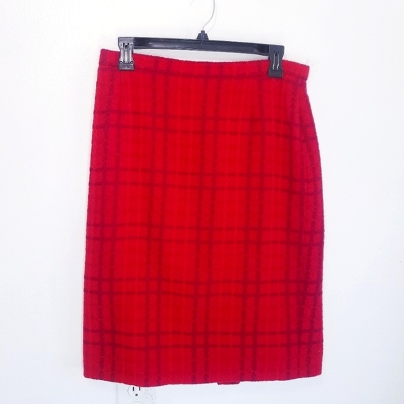 Escada |‎ Houndstooth Midi skirt, size 40 - Picture 2 of 8